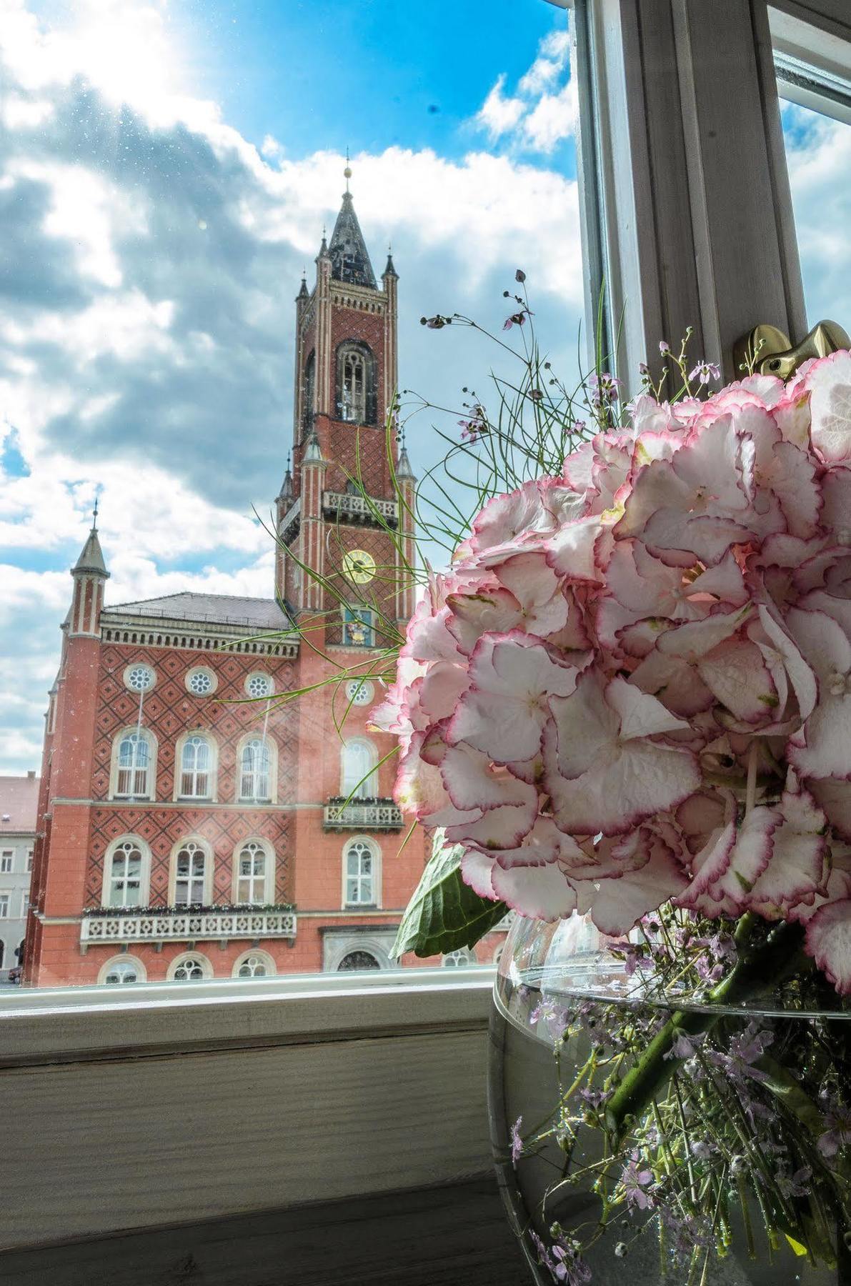 Akzent Hotel Goldner Hirsch คาเมนซ์ ภายนอก รูปภาพ